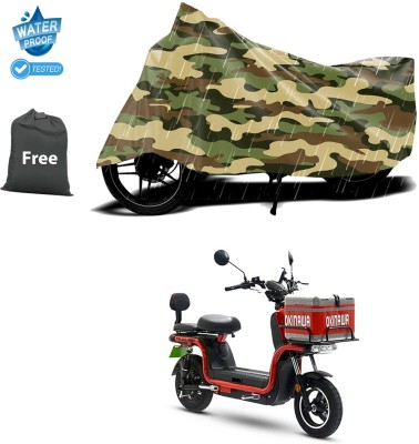 GOSHIV-car and bike accessories Waterproof Two Wheeler Cover for Okinawa(Yellow)