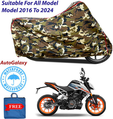 AutoGalaxy Waterproof Two Wheeler Cover for Suzuki(intruder 150, Multicolor)