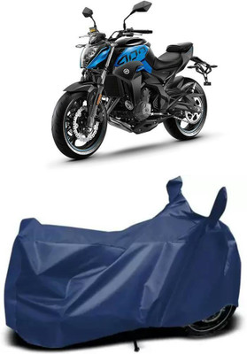 RKDS Healthcare Waterproof Two Wheeler Cover for CFMoto(400GT, Blue)