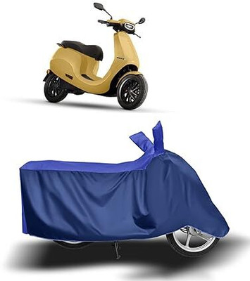 B R Enterprisez Waterproof Two Wheeler Cover for Ola(Scooty, Blue)