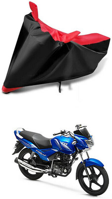 DeepShakshi AUTOMOTIVE Two Wheeler Cover for TVS(Star City, Red, Black)