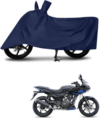 DeepShakshi AUTOMOTIVE Waterproof Two Wheeler Cover for Bajaj(Pulsar 220, Blue)