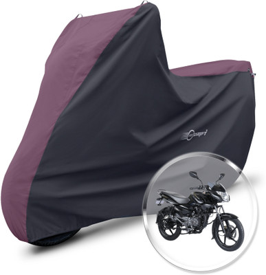 Neodrift Two Wheeler Cover for Bajaj(Pulsar 135 LS DTS-i, Maroon, Black)