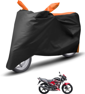 Caronix Waterproof Two Wheeler Cover for Yamaha(SS 125, Orange)