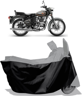 Amexride Two Wheeler Cover for Royal Enfield(Bullet 500, Multicolor)