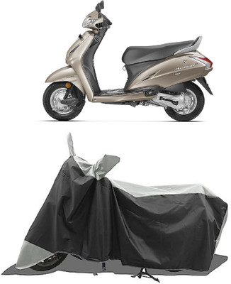 GROFATIK Two Wheeler Cover for Honda(Activa 4G, Grey)