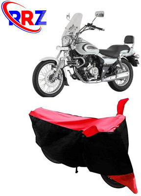 RRZ Waterproof Two Wheeler Cover for Bajaj(Avenger 220 Cruise, Black, Red)