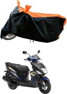 AESTRYD Two Wheeler Cover for Yamaha(Cygnus Ray ZR, Orange)