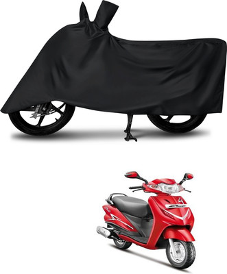 DeepShakshi AUTOMOTIVE Waterproof Two Wheeler Cover for Hero(Duet VX 110CC, Black)