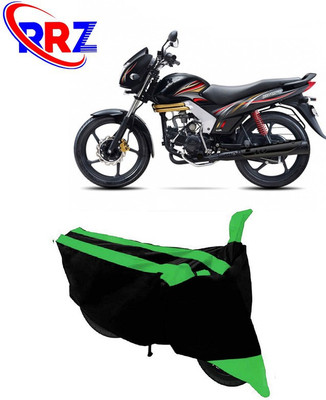RRZ Waterproof Two Wheeler Cover for Mahindra(Centuro XT, Black, Green)