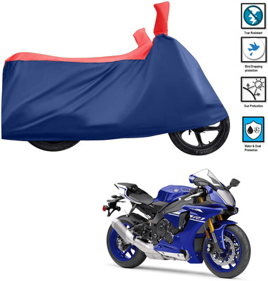 PAGORA Waterproof Two Wheeler Cover for Yamaha(YZF-R1, Red)