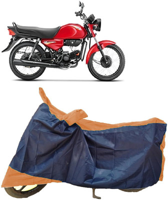 MMSSTAR Waterproof Two Wheeler Cover for Hero(CD Dawn, Blue, Orange)