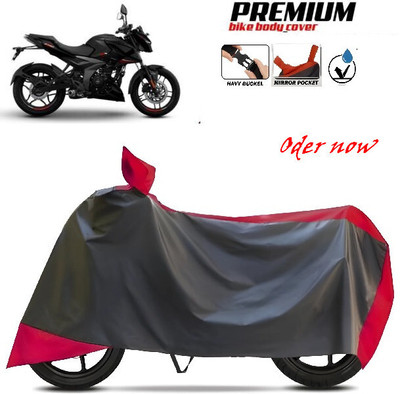 SK AUTO Waterproof Two Wheeler Cover for TVS, Hero, Honda, Bajaj(Red, Black)