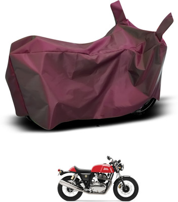 PAGORA Waterproof Two Wheeler Cover for Royal Enfield(Continental GT, Maroon)