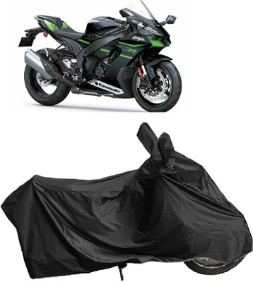 DIGGU Two Wheeler Cover for Kawasaki(Ninja ZX-10R BS6, Black)