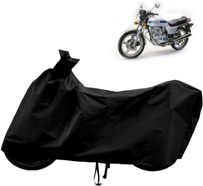 Horseyaart Waterproof Two Wheeler Cover for Honda(CB 400, Black)