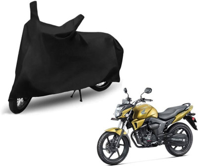 DeepShakshi AUTOMOTIVE Waterproof Two Wheeler Cover for Honda(CB Trigger, Black)