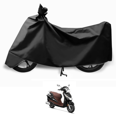 Auto Hub Two Wheeler Cover for Hero(Destini 125, Black)