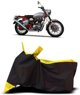 VESMEI Two Wheeler Cover for Royal Enfield(Bullet Trials 500, Yellow)