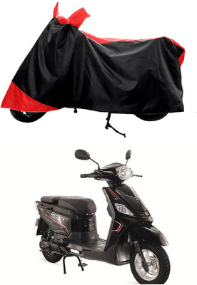 GROFATIK Two Wheeler Cover for Hero(Electric NYX e5, Red)