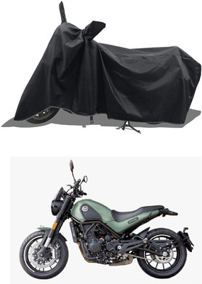 KANISHA ENTERPRISES Waterproof Two Wheeler Cover for Benelli(Leoncino 800, Black)