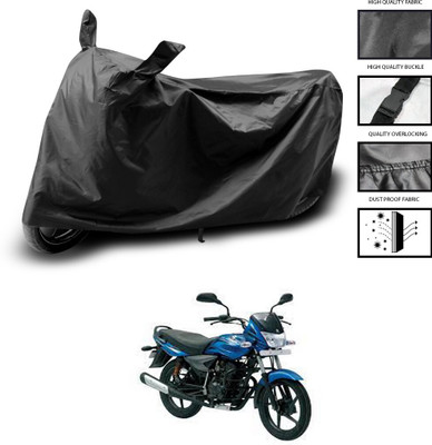 CODOKI Waterproof Two Wheeler Cover for Bajaj(Platina 100 DTS-i, Black)
