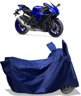 Amexride Two Wheeler Cover for Yamaha(YZF-R1, Blue)