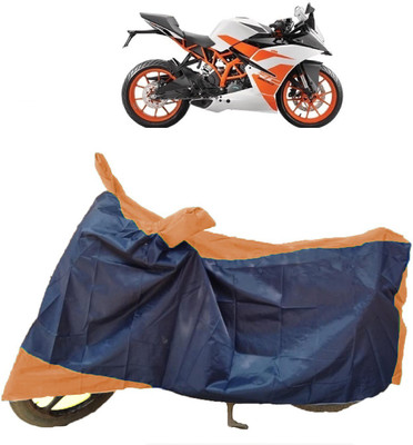 AutoFave Two Wheeler Cover for KTM(RC 200, Multicolor)