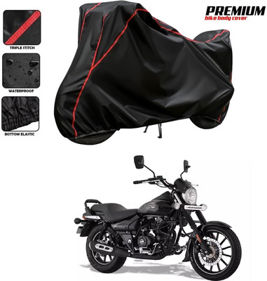 SThanaveX Waterproof Two Wheeler Cover for Bajaj(Avenger 160 Street, Black)