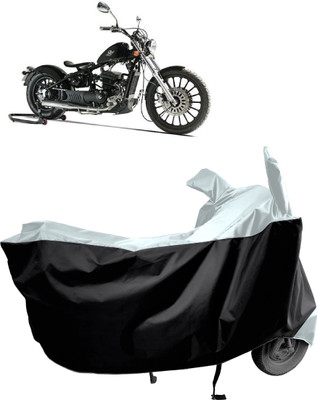 Amexride Two Wheeler Cover for Royal Enfield(Bobber 350, Multicolor)