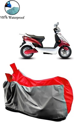 MMSSTAR Waterproof Two Wheeler Cover for Hero(Electric Maxi, Multicolor)