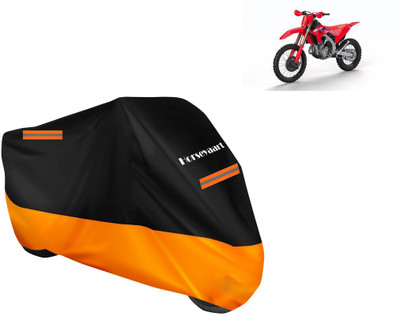 Horseyaart Waterproof Two Wheeler Cover for Honda(CRF 250 L, Orange)
