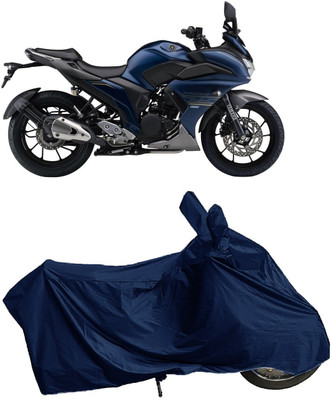 DIGGU Two Wheeler Cover for Yamaha(Fazer-250 BS6, Blue)
