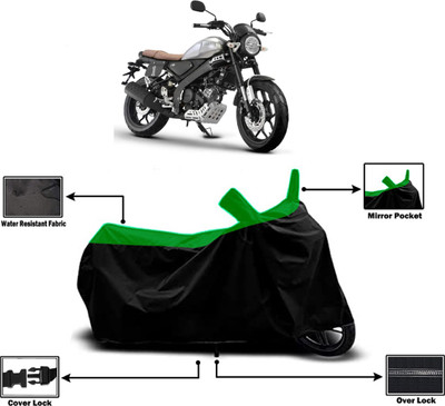 Amexride Two Wheeler Cover for Yamaha(XSR155, Green)