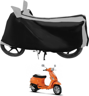 Euro Care Waterproof Two Wheeler Cover for Vespa(Vespa SXL, Silver)
