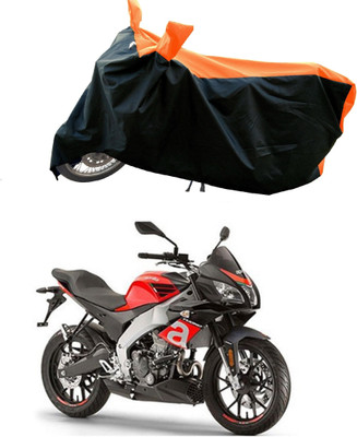 DeepShakshi AUTOMOTIVE Waterproof Two Wheeler Cover for Aprilia(Tuono 150 BS6, Orange)