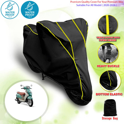 OliverX Waterproof Two Wheeler Cover for Suzuki(New Access 125, Multicolor)
