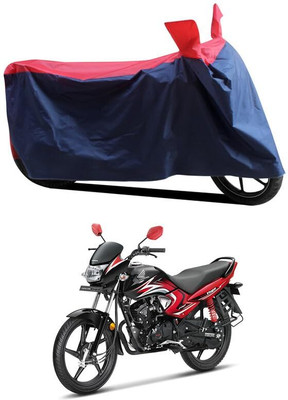 KEDIT Two Wheeler Cover for Honda(Dream Yuga, Red, Blue)