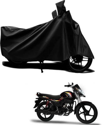 KEDIT Two Wheeler Cover for Mahindra(Pantero, Black)