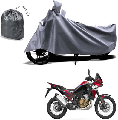 Autoinnovation Waterproof Two Wheeler Cover for Honda(Africa Twin, Grey)
