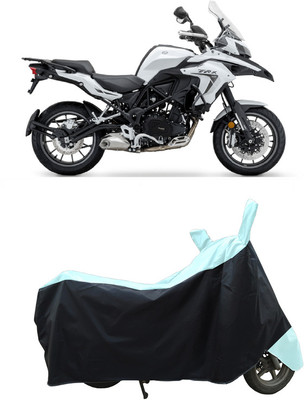 Coxtor Waterproof Two Wheeler Cover for Benelli(TRK 502, White)