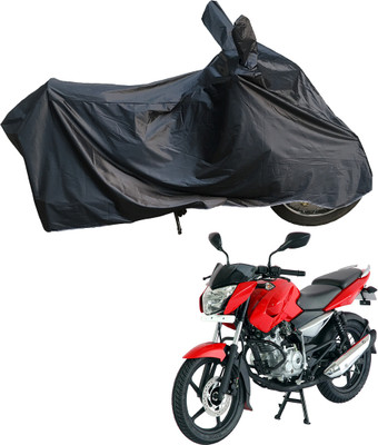 Motodreka Waterproof Two Wheeler Cover for Bajaj(Pulsar 135 BS6, Black)