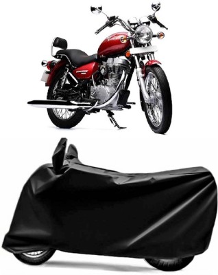 V VINTON Two Wheeler Cover for Royal Enfield(Twin spark, Black)