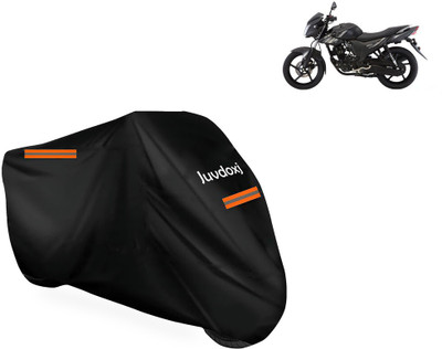 Juvdoxj Waterproof Two Wheeler Cover for Yamaha(SZ-RR V2 BS6, Black)
