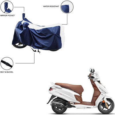 Furnish Flow Two Wheeler Cover for Hero(Maestro Edge 125, White)