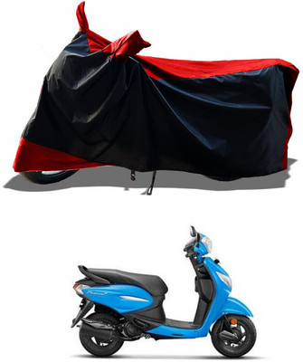 AESTRYD Two Wheeler Cover for Hero(MotoCorp Pleasure Plus, Red)