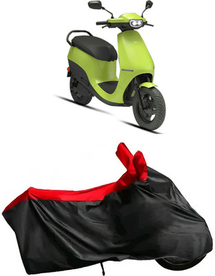 BbcMart Waterproof Two Wheeler Cover for Ola(Scooty, Red)