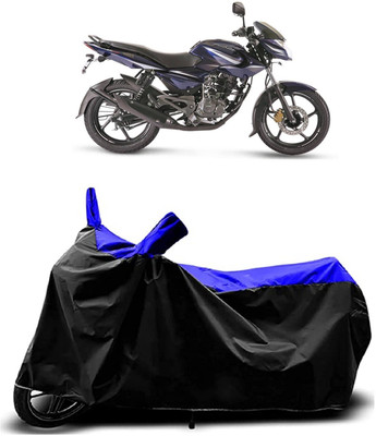 VESMEI Two Wheeler Cover for Bajaj(Discover 135, Blue)