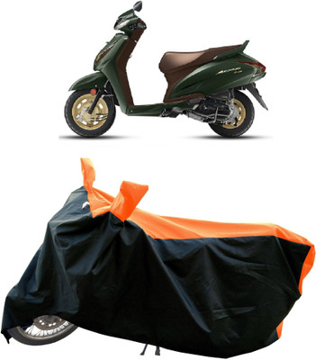 DeepShakshi AUTOMOTIVE Waterproof Two Wheeler Cover for Honda(Activa 6G, Orange)