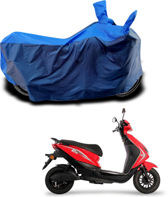 Aoriyon Two Wheeler Cover for Ampere(Reo Elite, Blue)